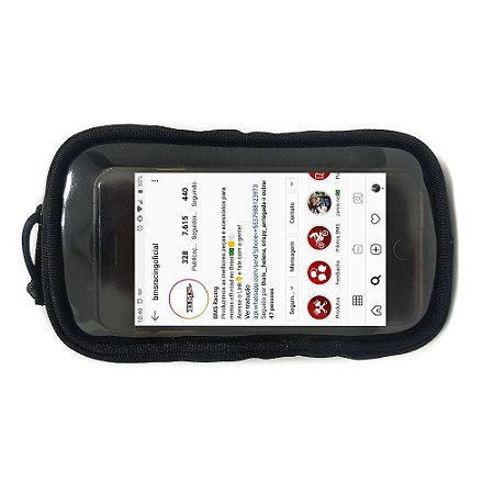Porta Celular Para Mochila de Hidratação Bms Racing - 48143