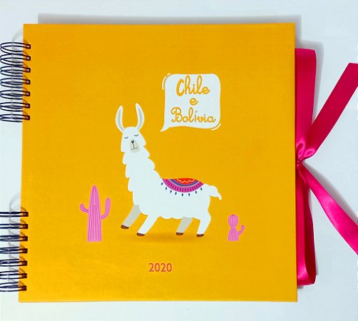Álbum de Fotos/Scrapbook Personalize Capa Laminado