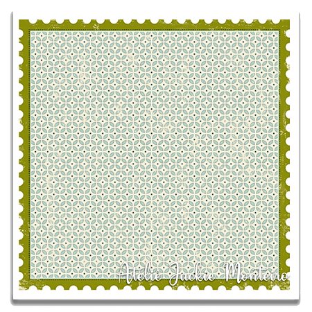 Papel MM Passport Diecut Stamp