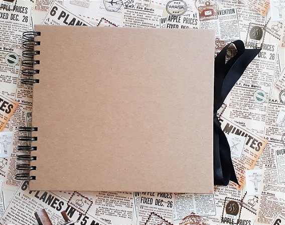 Álbum de Fotos e Scrapbooking Kraft