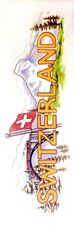 Adesivo Viagem Switzerland