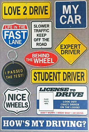 Adesivo Love to Drive