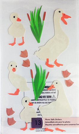 Adesivo Sparkly Duckies
