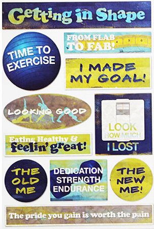 Adesivos Getting in Shape