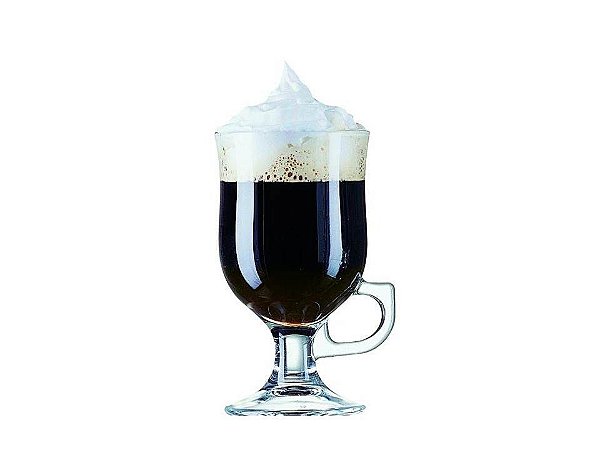 Copo com Pé em Vidro  Irish Coffee 240ml Luminarc