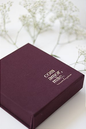 Caixa para fotos 10x15 + espaço chocolate