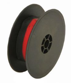 Fita Máquina de Escrever Olivetti PVF - Preta/Vermelha