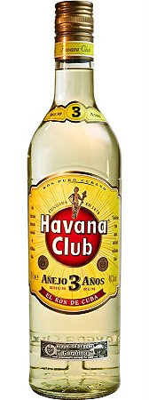Rum Havana Club 3 Anos  Anejo Branco