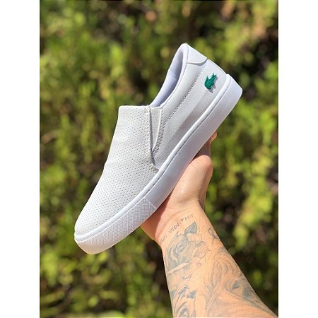 tenis lacoste sem cadarço