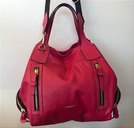 bulgari red bolsa