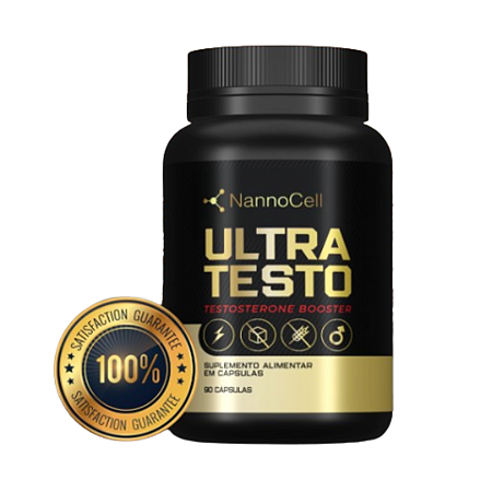 Ultra Testo 120 Caps | Suporte de Testosterona Natural | Homens e Mulheres | Life Longevity