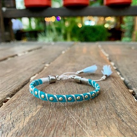 Pulseira Apache Camurça Verde