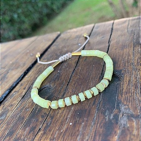 Pulseira Seleção Pedra Jade