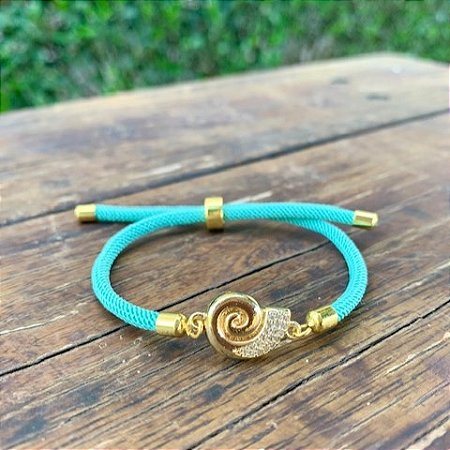 PULSEIRA CARACOL ZIRCÔNIA