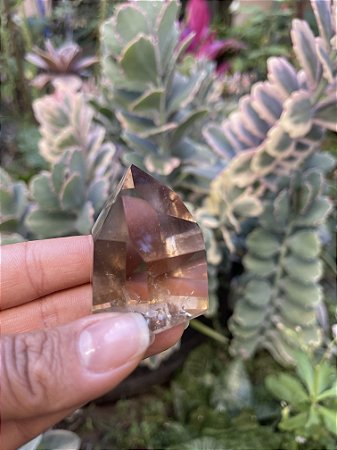 Cristal Fumê Natural com Toque de Citrino