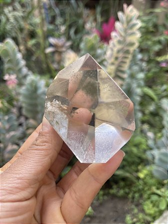 Cristal Transparente com Lodolita
