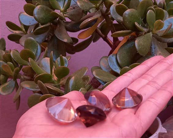 Diamante de Cristal Fumê