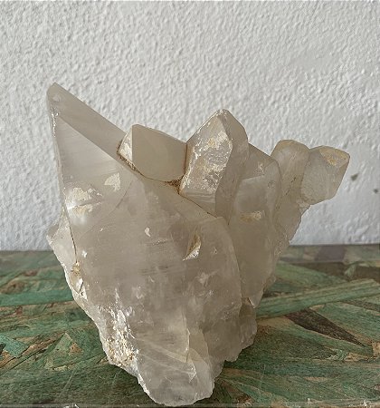 Drusa de Quartzo Cristal