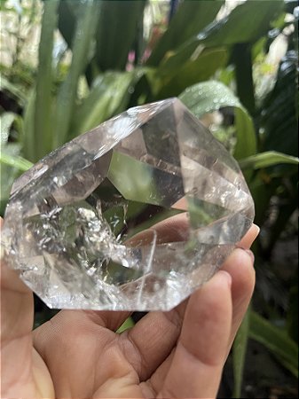 Cristal Transparente com Arco-íris