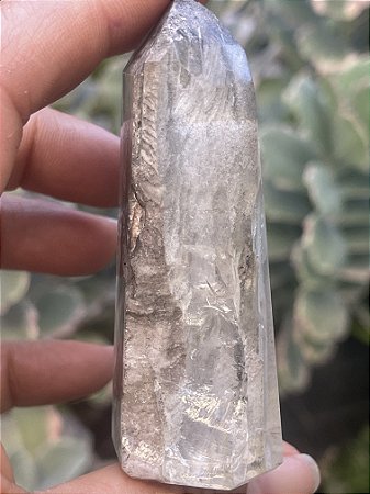 Ponta de Cristal Quartzo Xamã