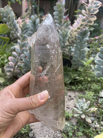Ponta Quartzo Fumê Cristal Mestre