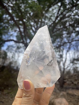 Cristal Transparente com Fantasma