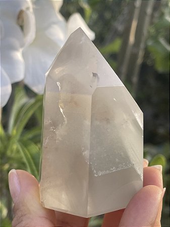 Quartzo Fantasma  Verde