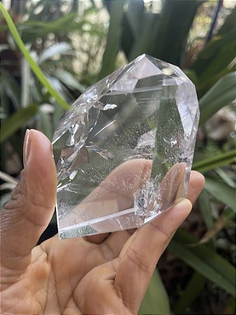 Quartzo Cristal Lapidado
