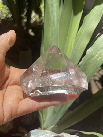 Cristal Transparente com Fantasma