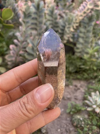 Cristal Fumê Ponta Bruta