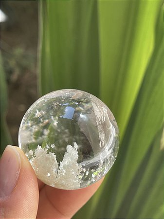 Bola Cristal  Transparente Quartzo Xamã