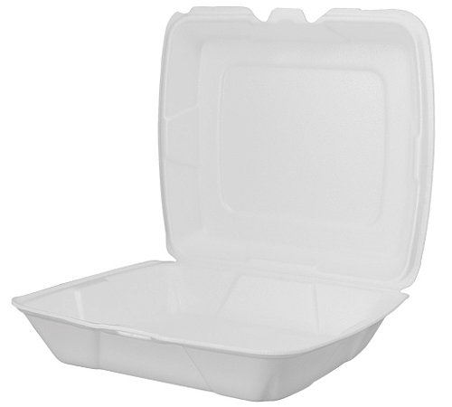 BANDEJA ISOPOR CH132 2KG C/ 100UN SEM DIVISORIA - COPOBRAS