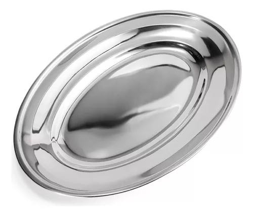 TRAVESSA RASA INOX 20CM