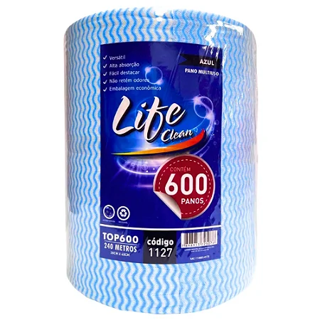 PANO PERFLEX PLUS 28 X 240M 600UN AZUL LIFECLEAN
