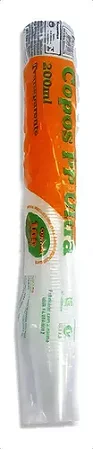 COPO 200ML TR PP 100UN ULTRA