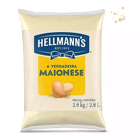 MAIONESE HELLMANS BAG 2,8KG
