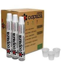 COPO DESCARTAVEL 110ML C/ 100UN ABNT TRANSPARENTE - COPAZA