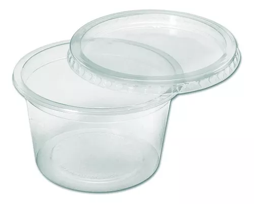 KIT POTE REDONDO 200ML TR PP 500UN ULTRA