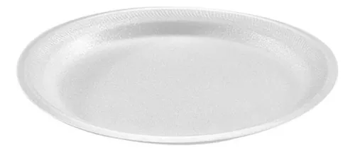 PRATO ISOPOR 23CM 25UN BOM APETITE