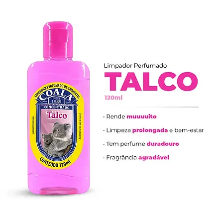ESSENCIA LIMP TALCO 120ML - COALA