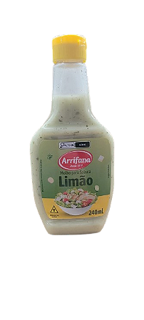 MOLHO P/ SALADA LIMAO 240ML - ARRIFANA