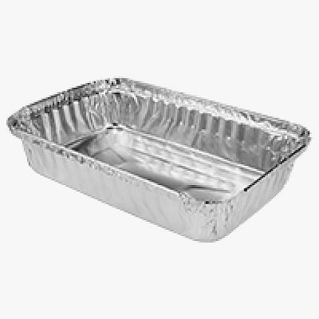 BANDEJA ALUMINIO M170 1100ML  C/ 100UN - MELLO