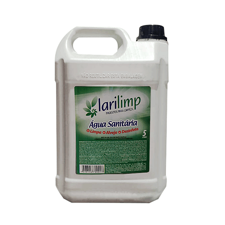 AGUA SANITARIA 5 LITROS -  LARILIMP