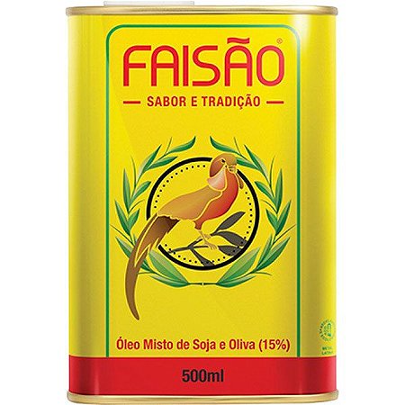 Azeite Composto 500ML   Lata - Faisão