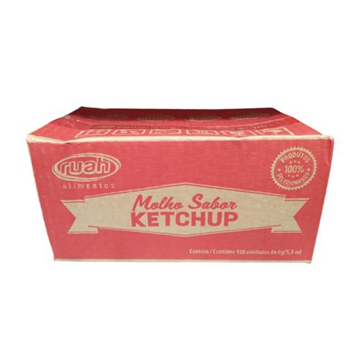 Ketchup Sachê 156X7G - Ruah
