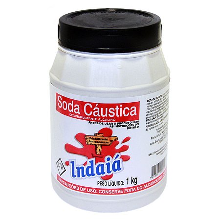 Soda Caustica 1kg - Indaiá