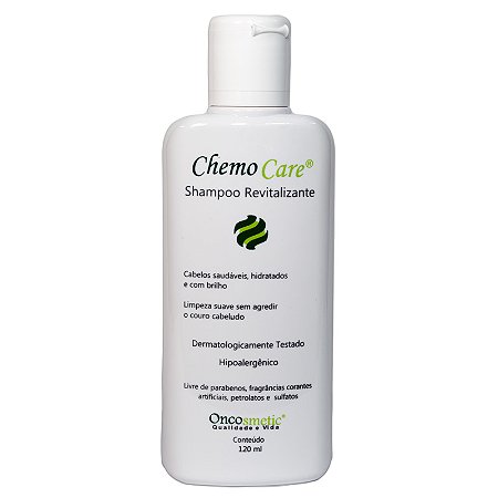 ChemoCare Shampoo Revitalizante Cabelos enfraquecidos e CRIO CAP.