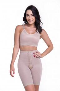 Soutien pós cirúrgico com fecho nas costas