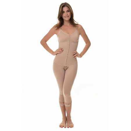 Cinta macacão completo com fecho frontal