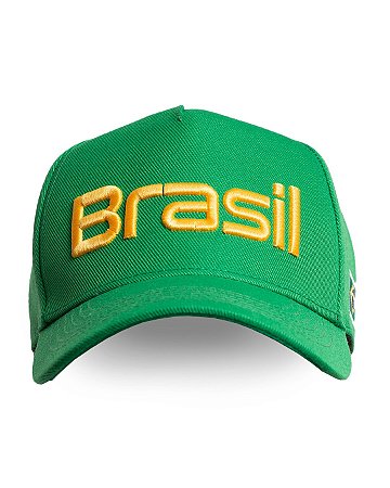 Boné verde Brasil